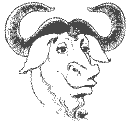Logo of GNU software